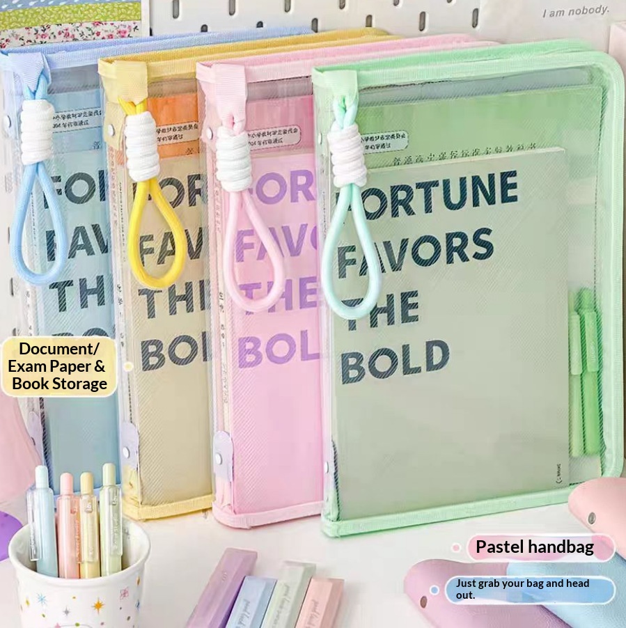 Document Bag Transparent with  - Document Organizer Folder ulasan dan harga