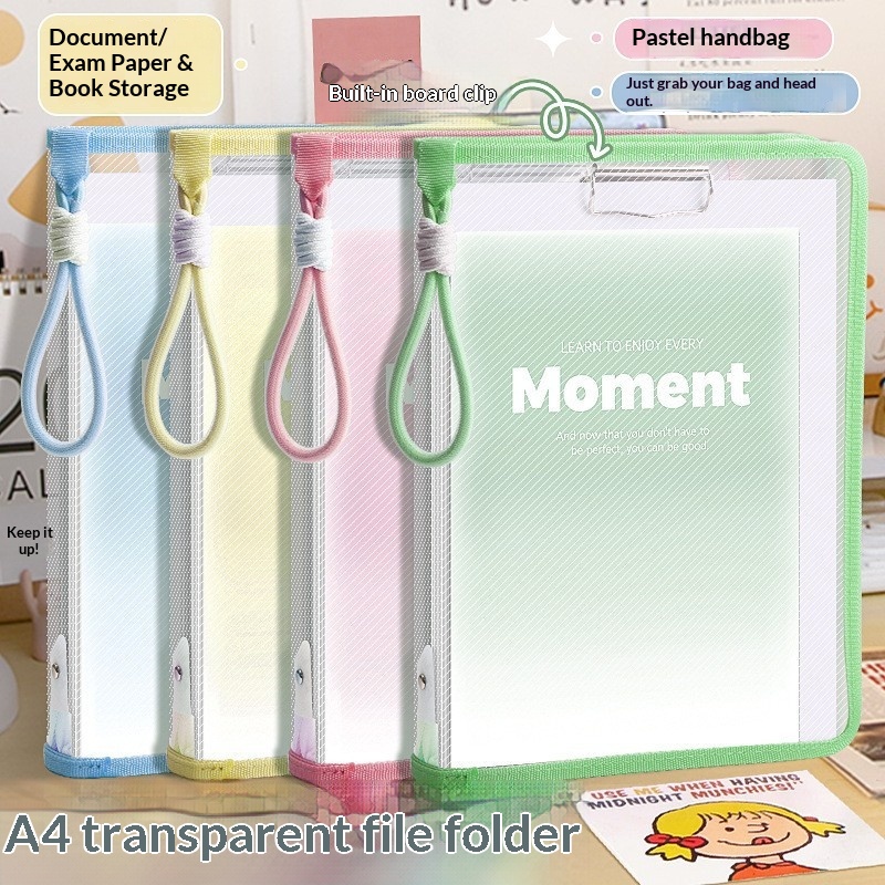 Document Bag Transparent with  - Document Organizer Folder ulasan dan harga