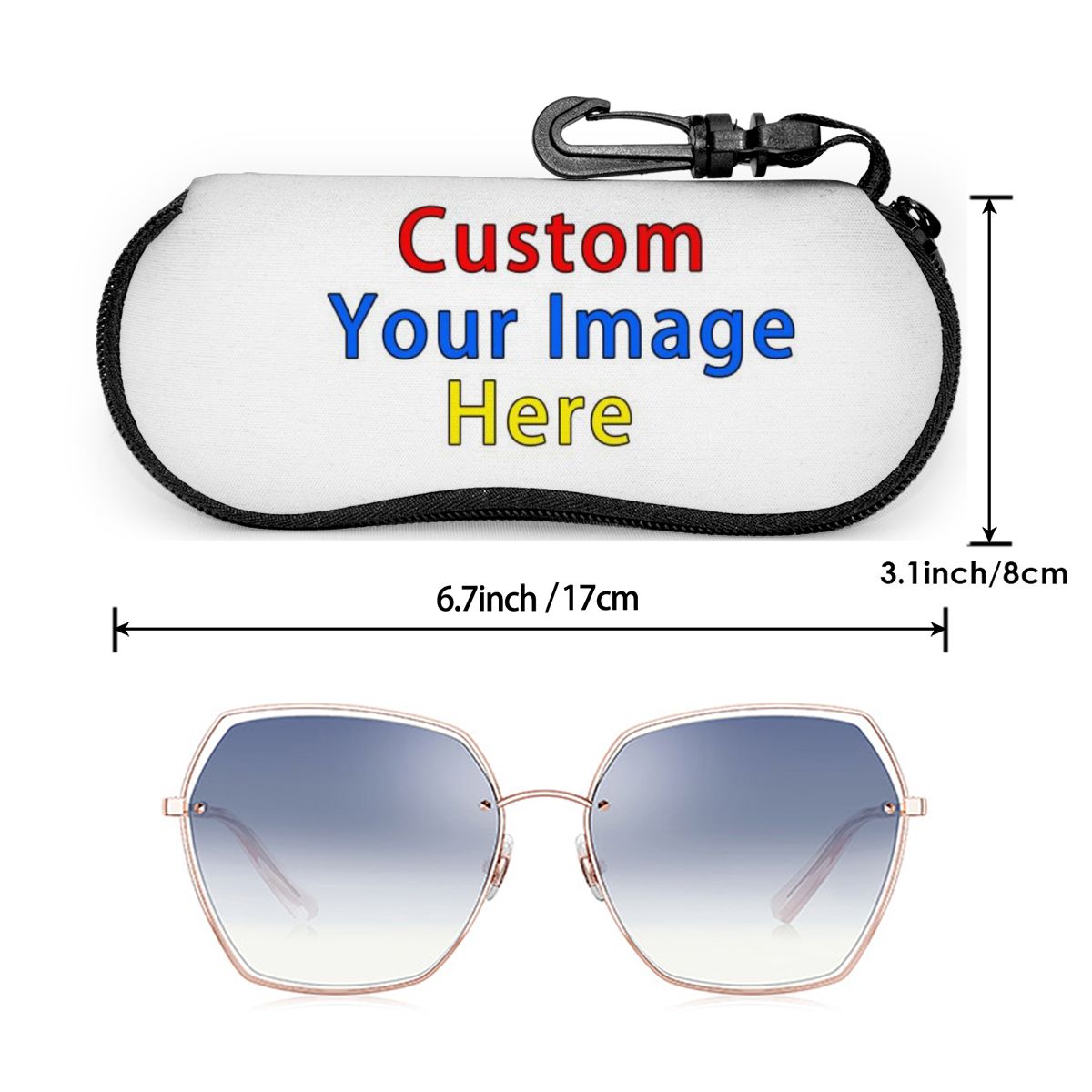 3D Custom Your Image Women Sun - Travel Accessories Dropshipping ulasan dan harga