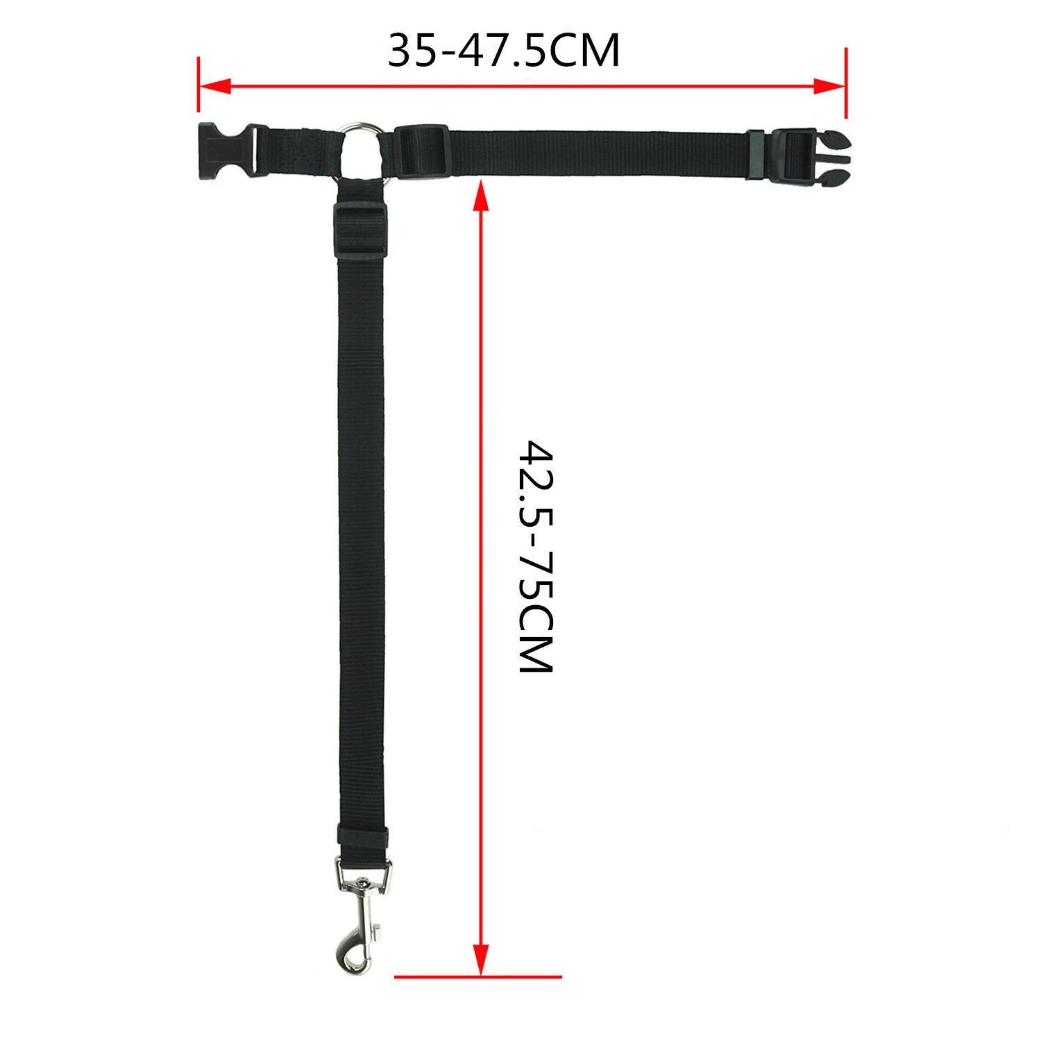 Adjustable Pet Car Seat Belt D - Travel Accessories For Dogs ulasan dan harga