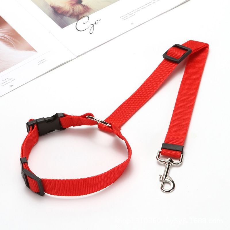 Adjustable Pet Car Seat Belt D - Travel Accessories For Dogs ulasan dan harga