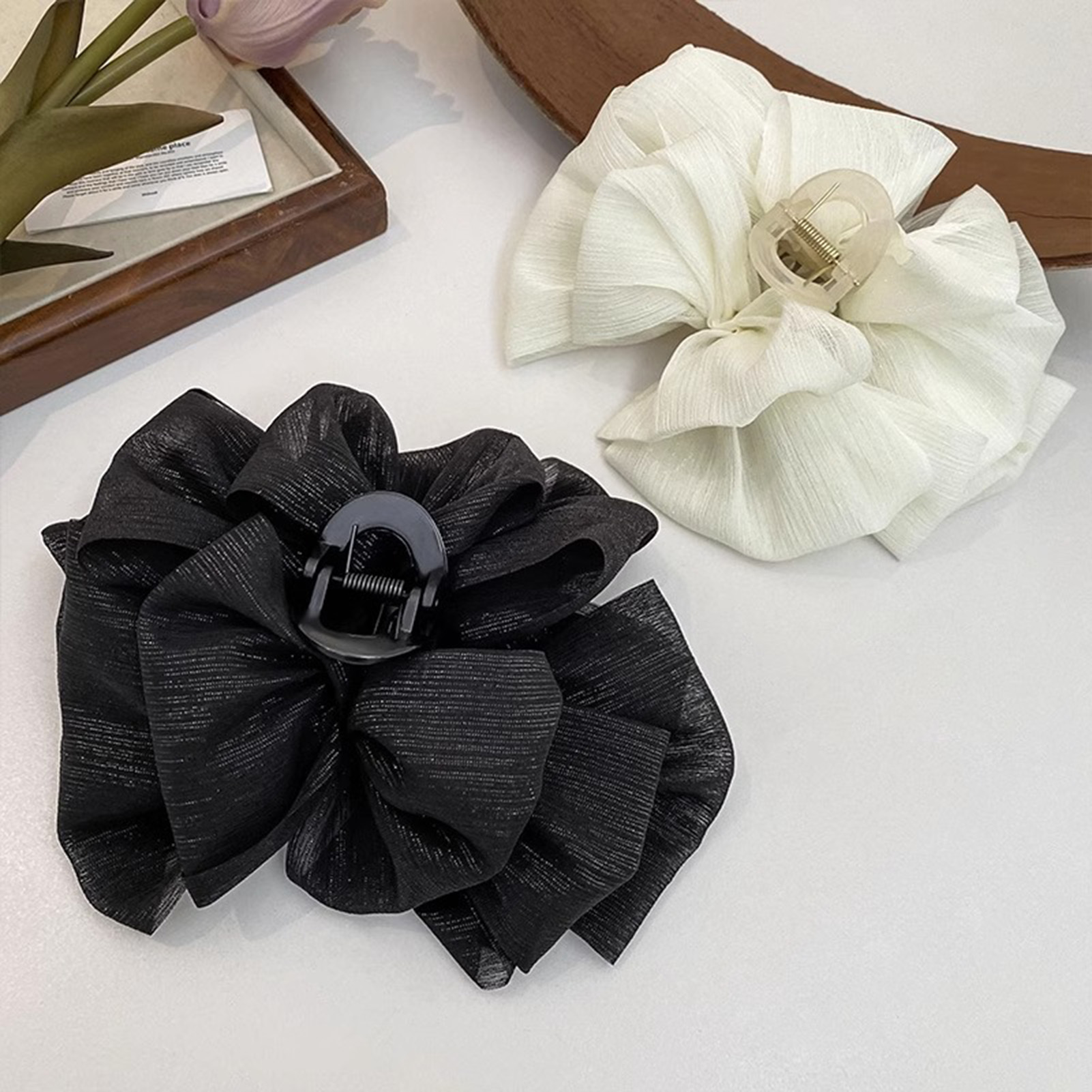 Elegant Bow Hair Claw For Wome - Travel Accessories Shops ulasan dan harga
