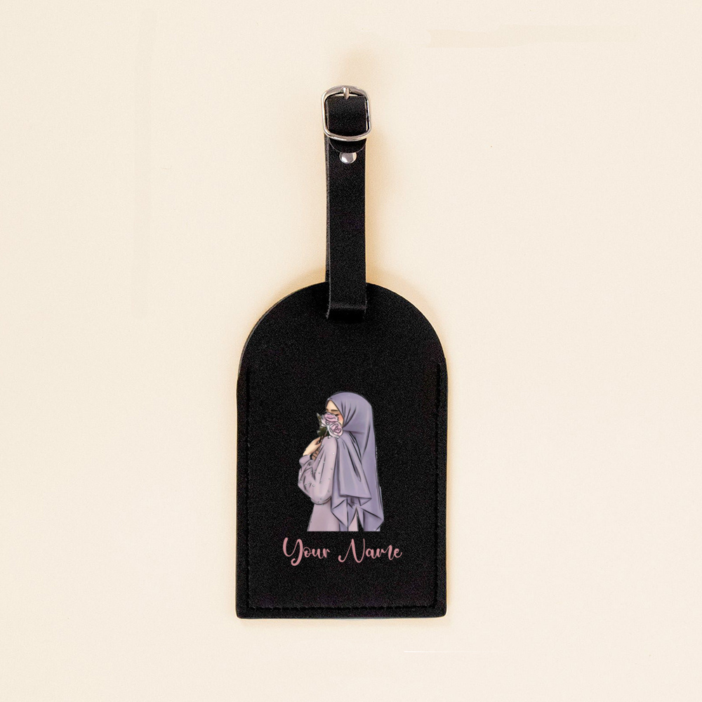 Personalized Hijabi Girls with - Travel Accessories Gifts For Her ulasan dan harga
