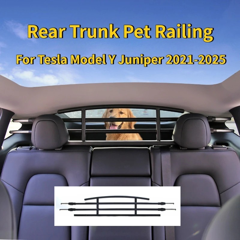 For Tesla Model Y Juniper 2025 - Travel Accessories For Dogs ulasan dan harga