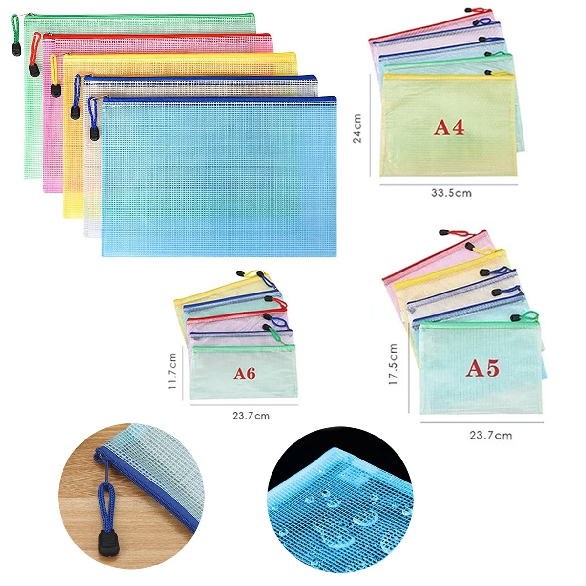 5-100PCS Stationery Storage Fo - Document Organizer Folder ulasan dan harga