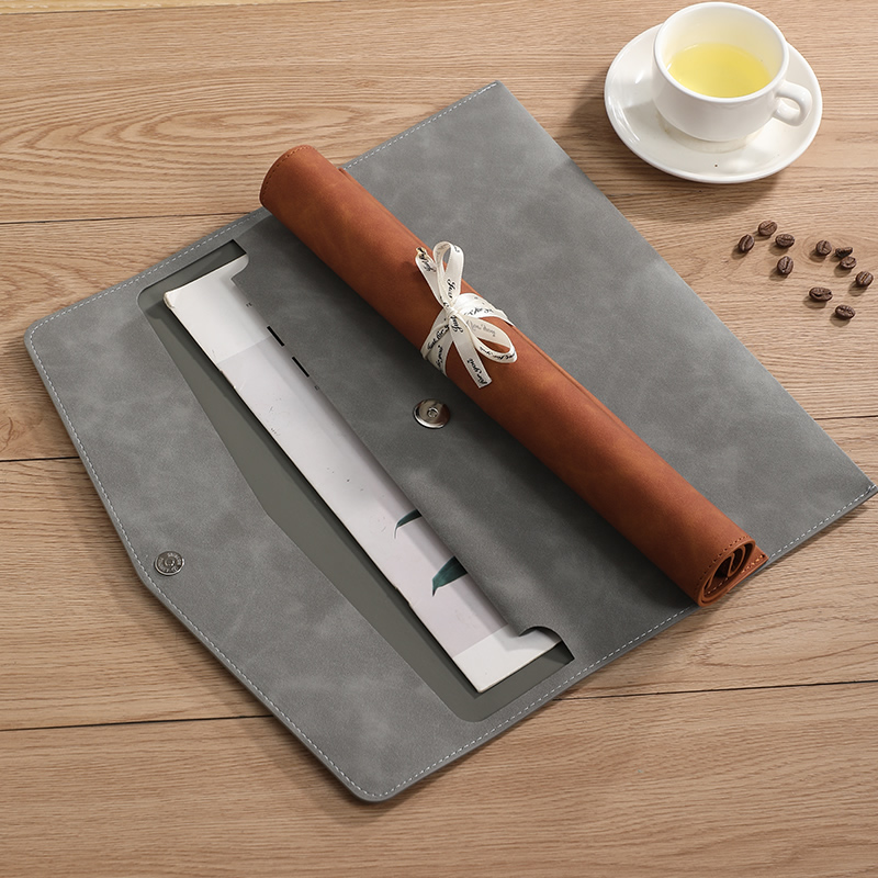 A4 PU Leather Document Bag wit - Document Organizer Folder ulasan dan harga