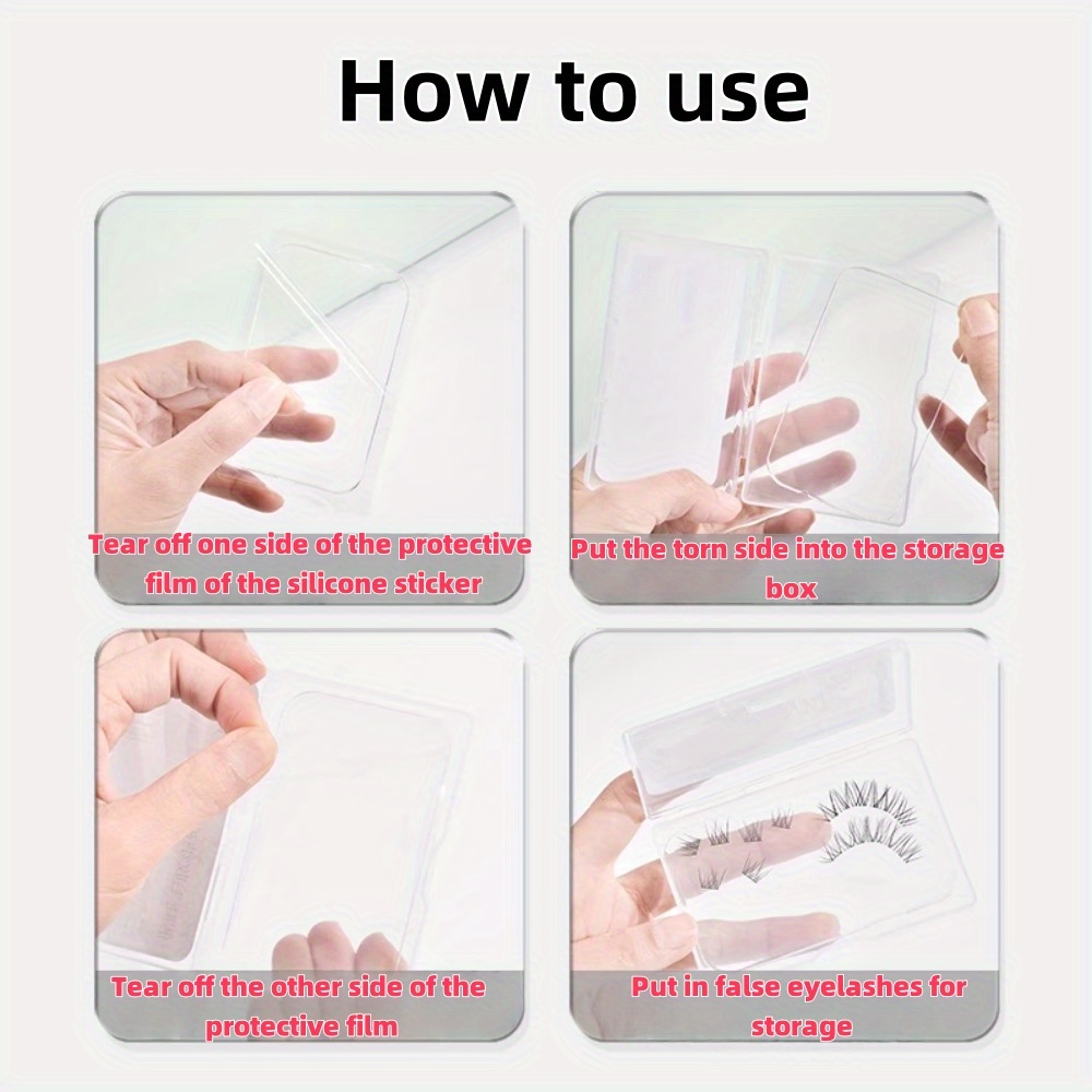Portable False Eyelashes Stora - Travel Accessories Organizer Case ulasan dan harga