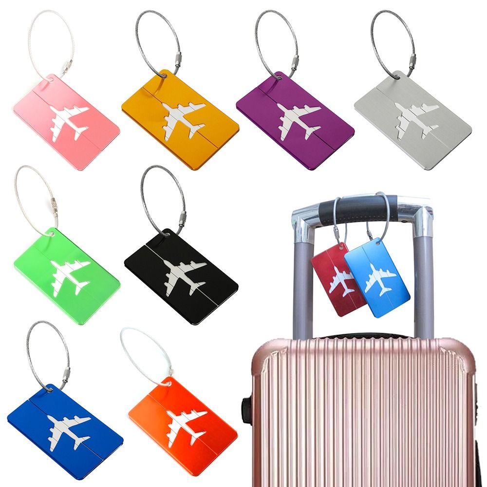Aluminium Travel Luggage Tags  - Travel Accessories In Bulk ulasan dan harga