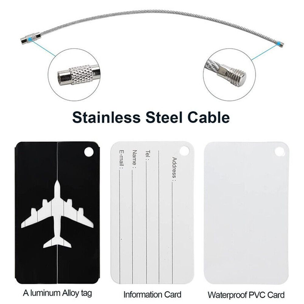 Aluminium Travel Luggage Tags  - Travel Accessories In Bulk ulasan dan harga