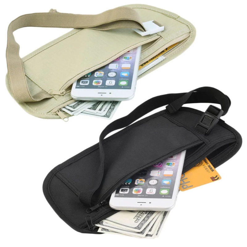 Invisible Travel Waist Packs P - Passport Holder Rfid ulasan dan harga