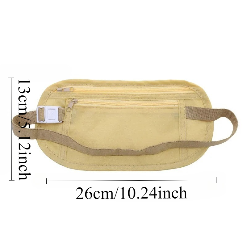 Invisible Travel Waist Packs P - Passport Holder Rfid ulasan dan harga