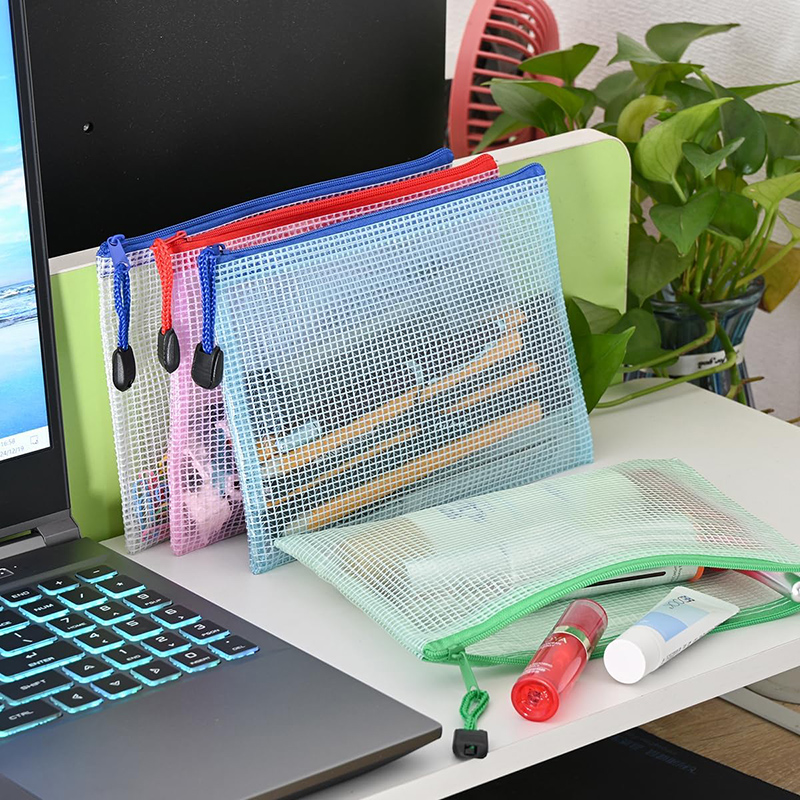 5/20PCS A4/A5 Mesh Zipper Pouc - Document Organizer Folder ulasan dan harga