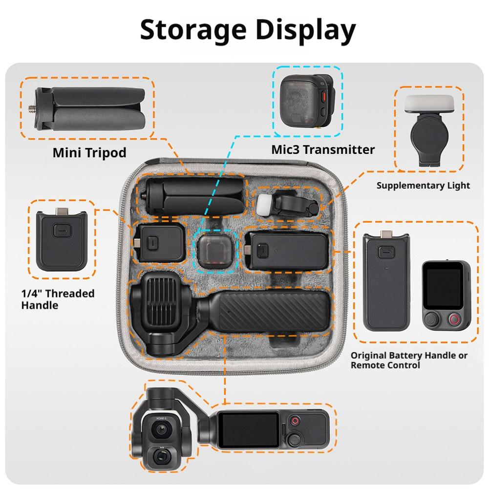 for dji Osmo Pocket 4P Carryin - Travel Accessories Dropshipping ulasan dan harga