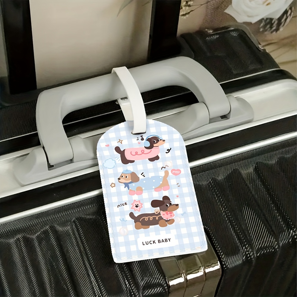 Luggage Tag Made of PU Materia - Travel Accessories As Gifts ulasan dan harga