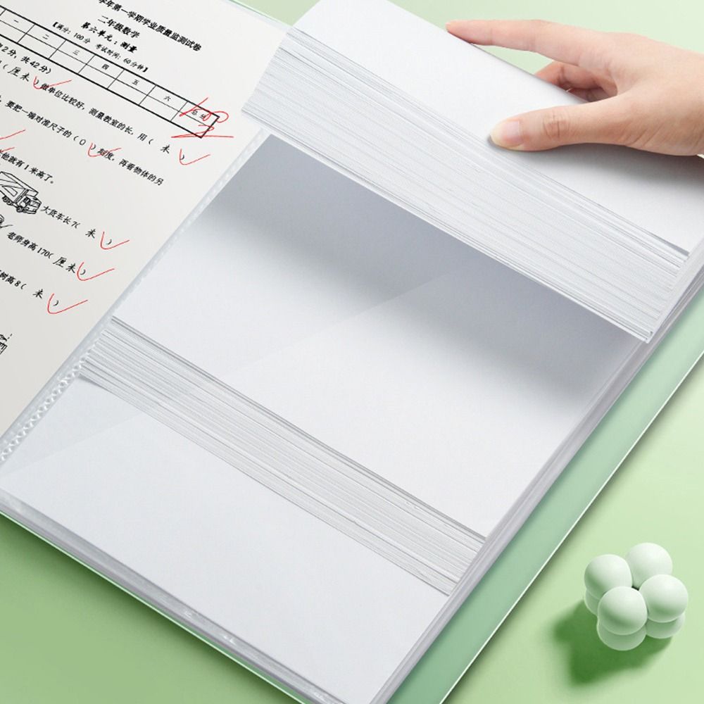 30/40/60 Pockets A4 File Folde - Document Organizer Folder ulasan dan harga