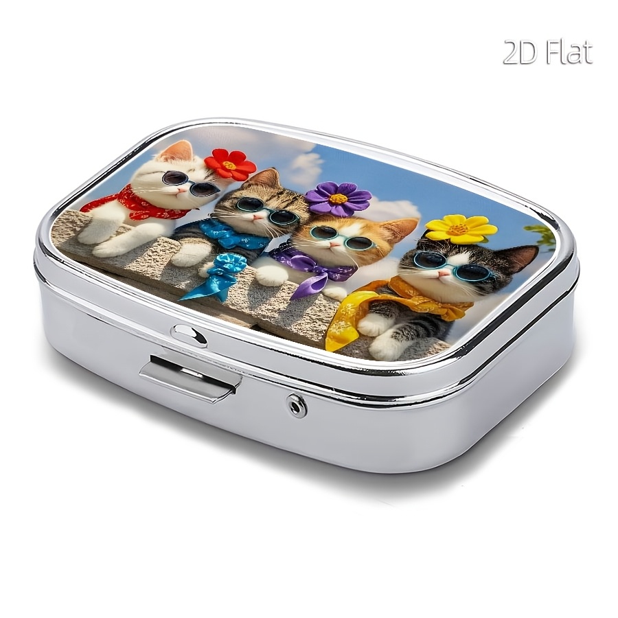 Flat Design, 1 Cute Cat-Patter - Travel Accessories As Gifts ulasan dan harga