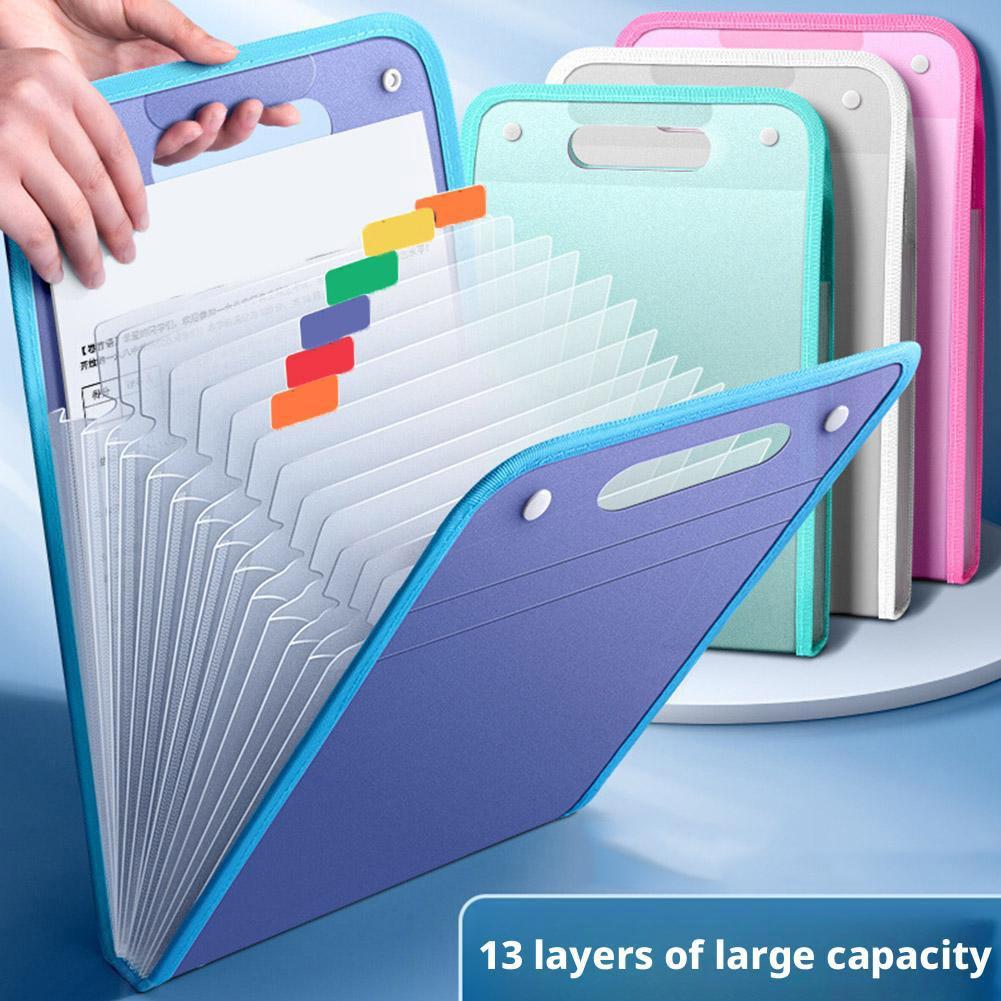 13 Pocket File Folders Portabl - Document Organizer Folder ulasan dan harga