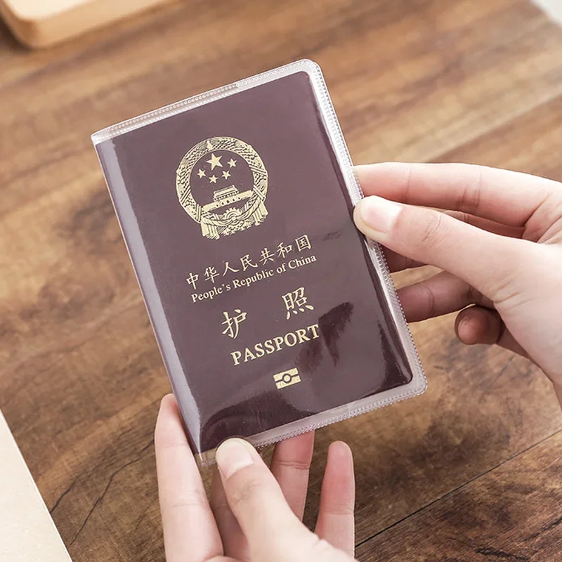 PVC Passport Sleeve Transparen - Travel Accessories Useful ulasan dan harga