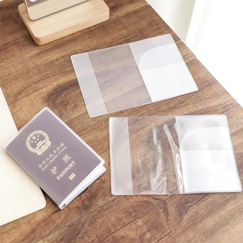 PVC Passport Sleeve Transparen - Travel Accessories Useful ulasan dan harga