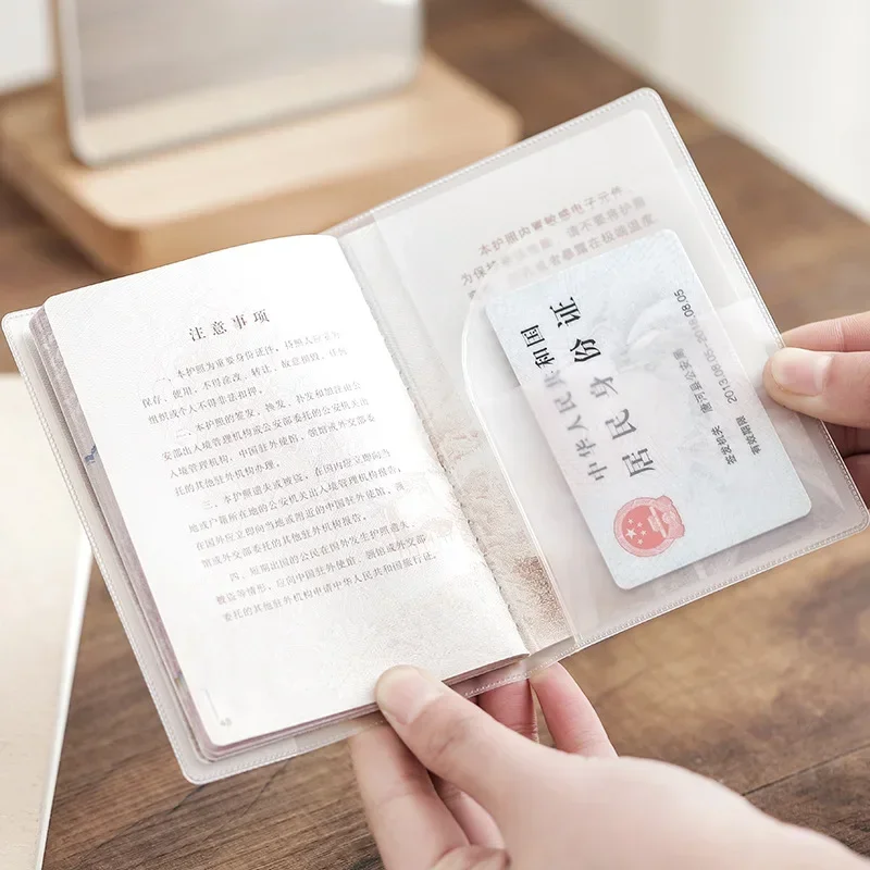 PVC Passport Sleeve Transparen - Travel Accessories Useful ulasan dan harga