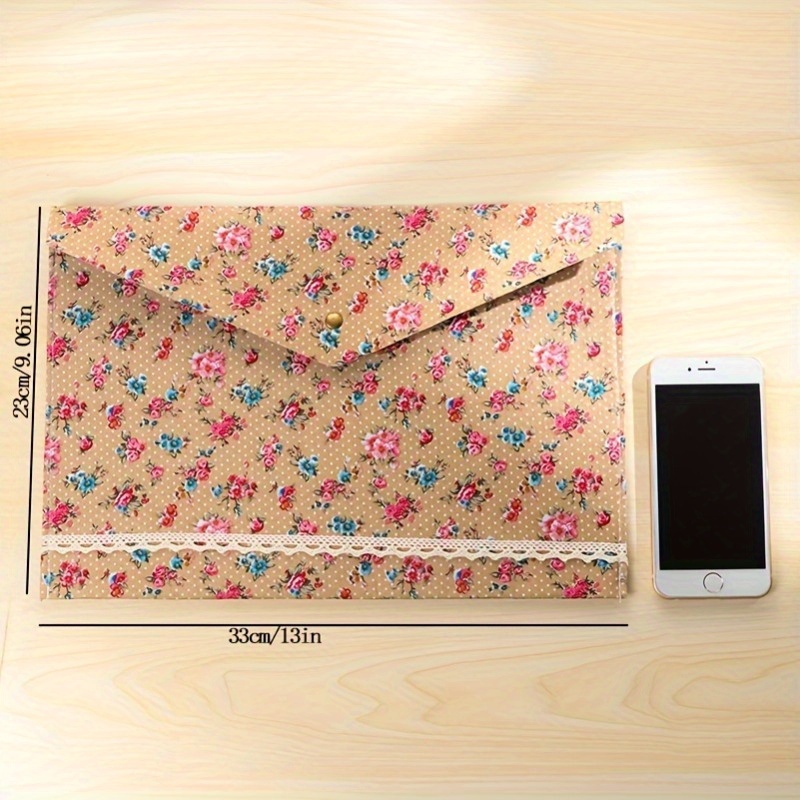 1PC A4 File Folder Elegant Lit - Document Organizer Folder ulasan dan harga